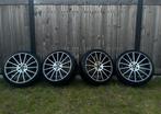 19” AMG-style velgen 5x112 – 9.5J ET48 – met Continental, Auto-onderdelen, Banden en Velgen, Ophalen, Band(en)