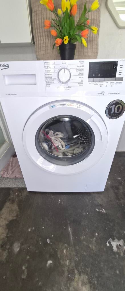 Wasmachine 8 kg, Ophalen