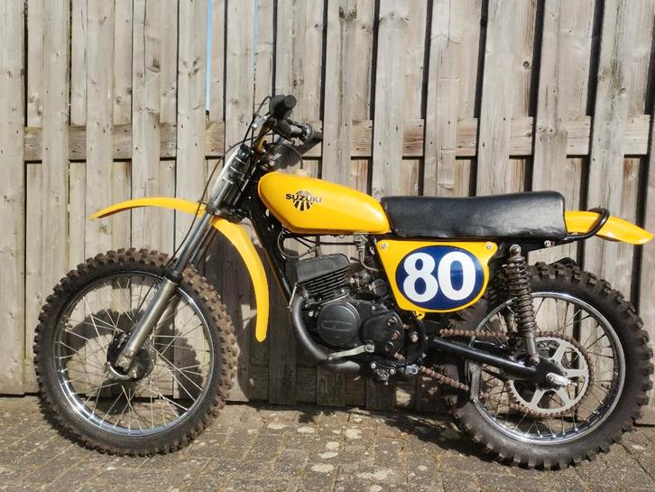 RÉPLIQUE SUZUKI TM 125 BWJ 1974, Motos, Motos | Oldtimers & Ancêtres, Moto de cross, 1 cylindre, Enlèvement