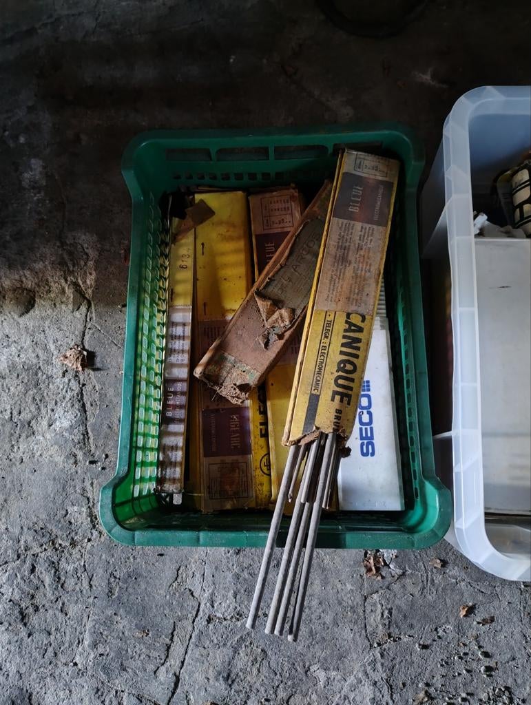 Lot verschillende las baguetten / las electrodes, Bricolage & Construction, Outillage | Soudeuses, Enlèvement