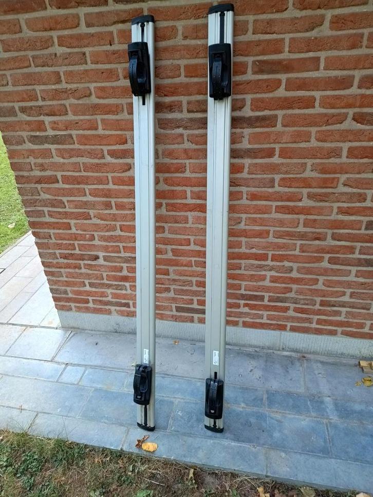 aluminium dakdragers voor Peugeot Citroen Toyota, Auto diversen, Dakdragers, Zo goed als nieuw, Ophalen