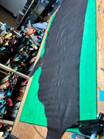 Chocolade bruin halve huiden 1.3mm dik soepel kroko A196-97, Ophalen of Verzenden, Bruin