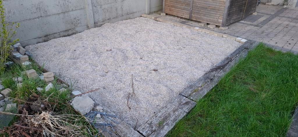 Kiezelstenen- gratis af te halen, Ophalen