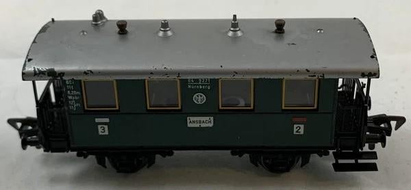 Fleischmann 5052 Personenwagen H0 1:87 DB Epoche III Trein, Hobby en Vrije tijd, Modeltreinen | H0, Gelijkstroom, Verzenden, Fleischmann