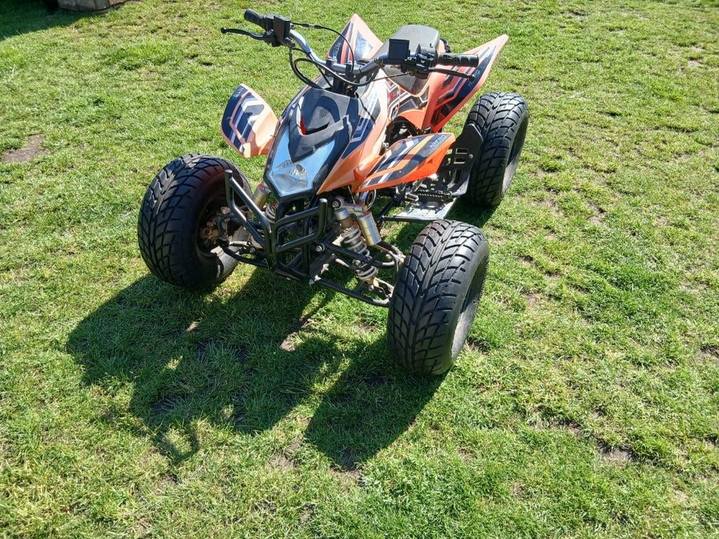 125cc nitro quad kinderen vanaf 16+ en volwassenen, Motoren, Quads en Trikes