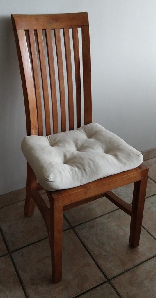 Teak stoelen, goede staat, Ophalen