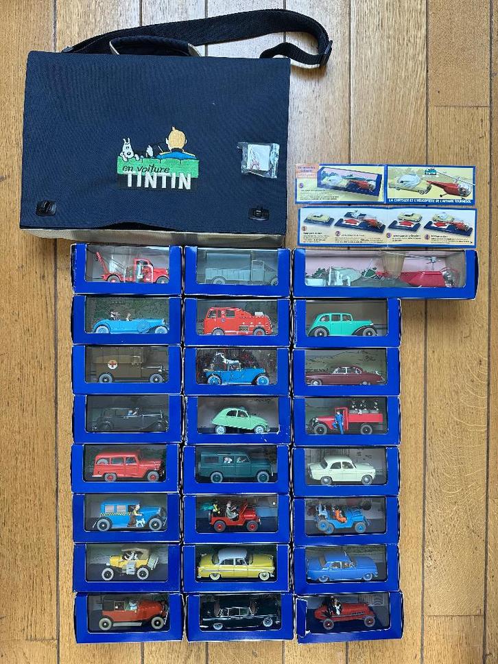 Collection Atlas « En voiture Tintin »., Hobby & Loisirs créatifs, Voitures miniatures | 1:43, Neuf, Autres types, Autres marques