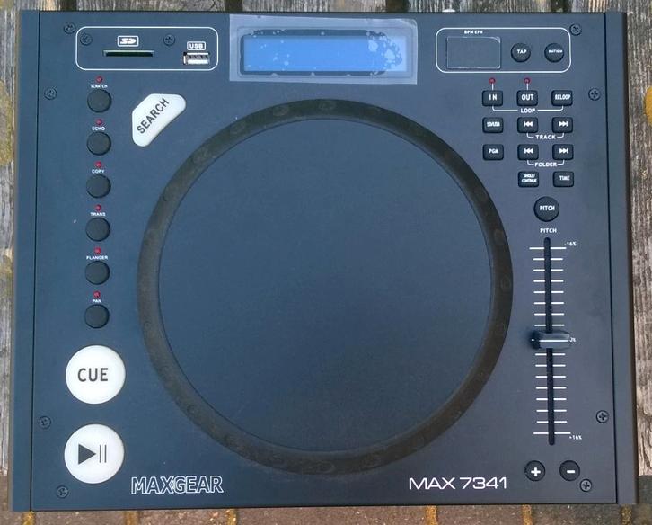 Media-speler Maxgear Max-7341, TV, Hi-fi & Vidéo, Lecteurs CD, Comme neuf, Autres marques, Enlèvement ou Envoi