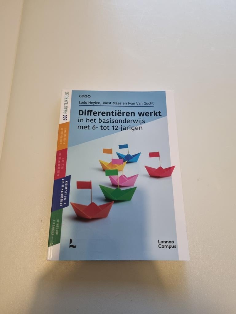 Boek Differentiëren werkt., Boeken, Studieboeken en Cursussen, Ophalen, Nieuw, Hogeschool, Diverse auteurs
