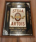 Oude Bier Reclamespiegel - Stella Artois -, Ophalen of Verzenden, Gebruikt, Reclamebord