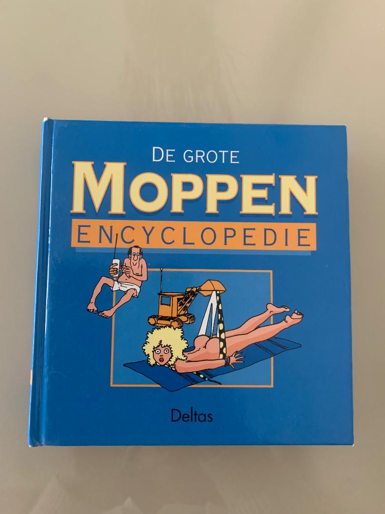 De grote moppenencyclopedie Hardcover In nieuwe staat, Boeken, Humor, Ophalen of Verzenden, Zo goed als nieuw, Moppen