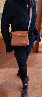 Hermès Herbag Mini Zip 20 Gold Fauve, Handtassen en Accessoires, Tassen | Damestassen, Ophalen of Verzenden, Nieuw, Overige kleuren