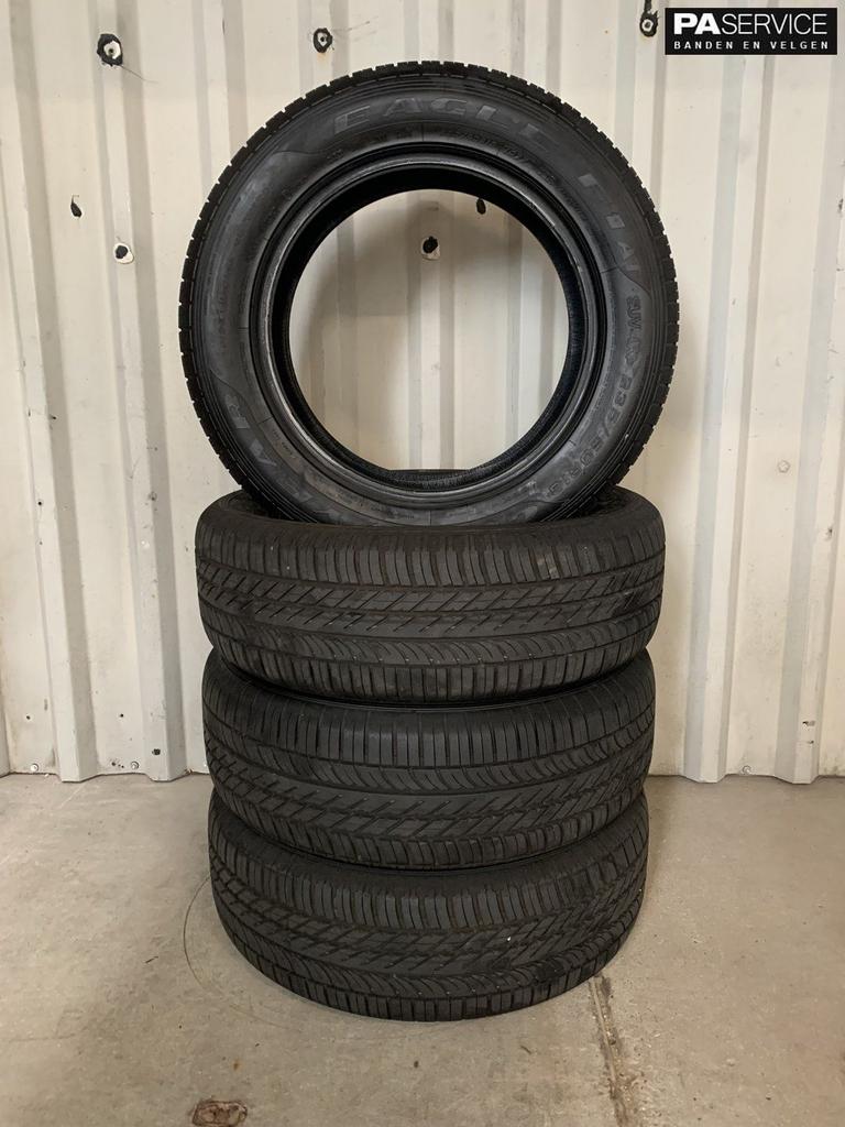 4x Goodyear 235 60 18 Zomerbanden met 7,4 en 7 mm, Autos : Pièces & Accessoires, Pneus & Jantes, -, Utilisé, -, Jante(s)