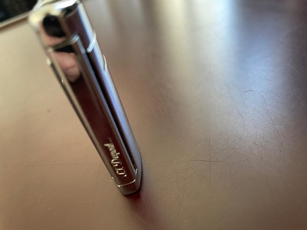 Briquet Dupont à réviser, Ophalen of Verzenden, Gebruikt, Aansteker