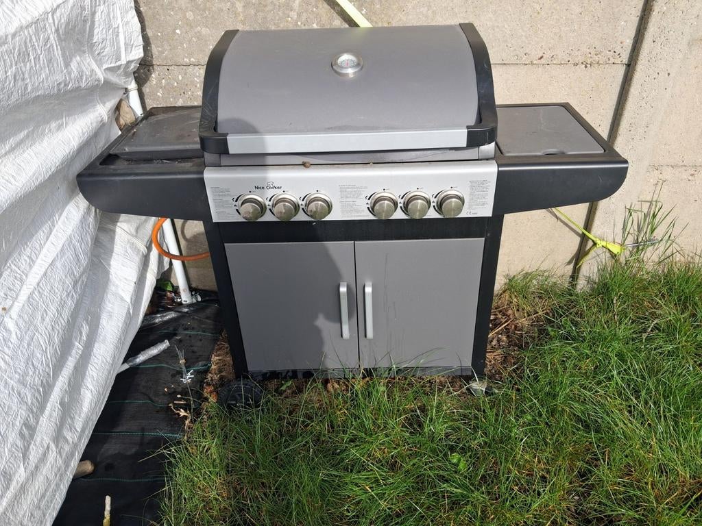 Gas bbq, Ophalen, Gebruikt