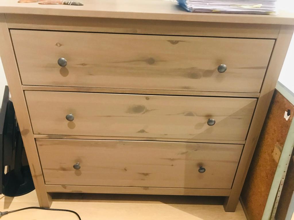 Kast Ikea 3 schuiven, Huis en Inrichting, Ophalen, Zo goed als nieuw, Met lade(s)