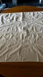 Nappe carrée brodée, Maison & Meubles, Enlèvement, Comme neuf, Carré