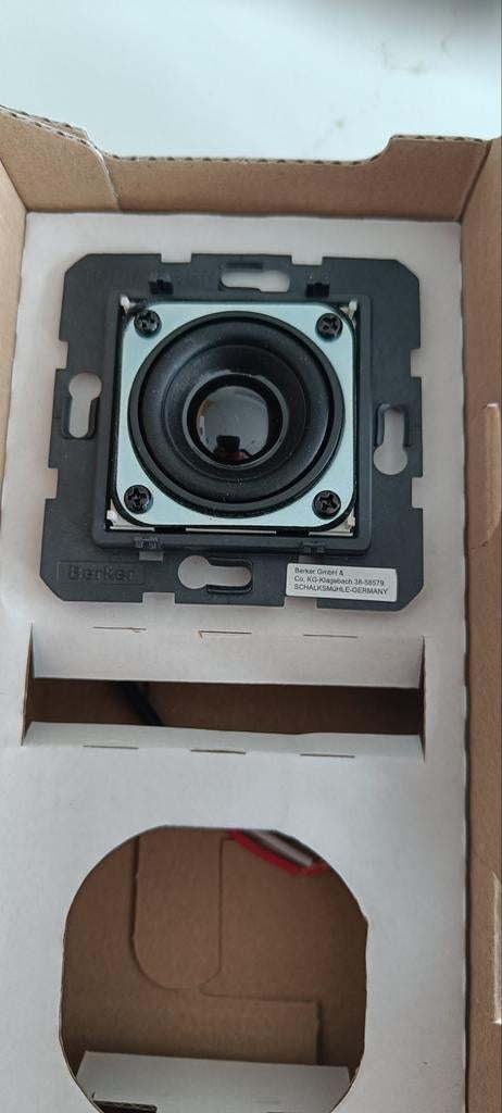 Berker inbouwradioklok, Ophalen