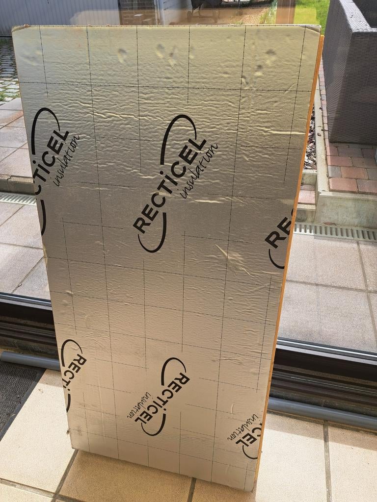 2x Recticel purplaten 120x60x14, Doe-het-zelf en Bouw, Ophalen