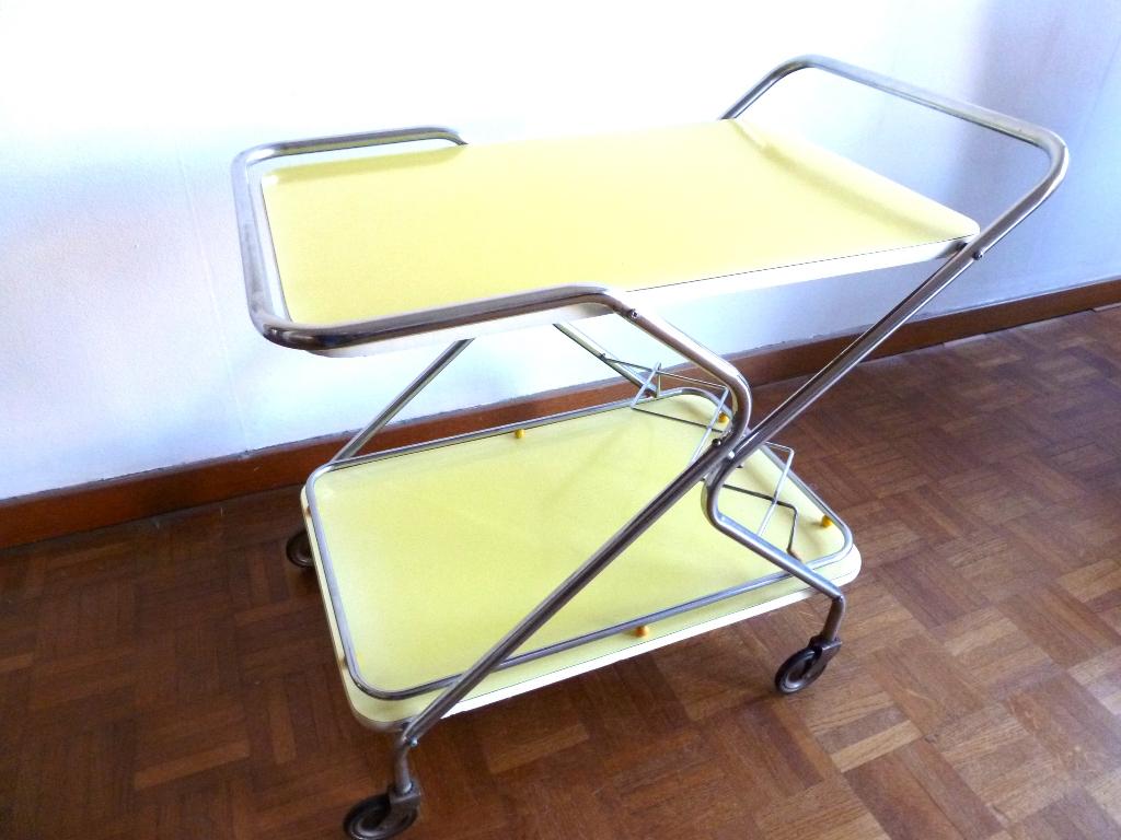 TORCK serveerwagen jaren ‘60, Ophalen, Gebruikt, Rechthoekig