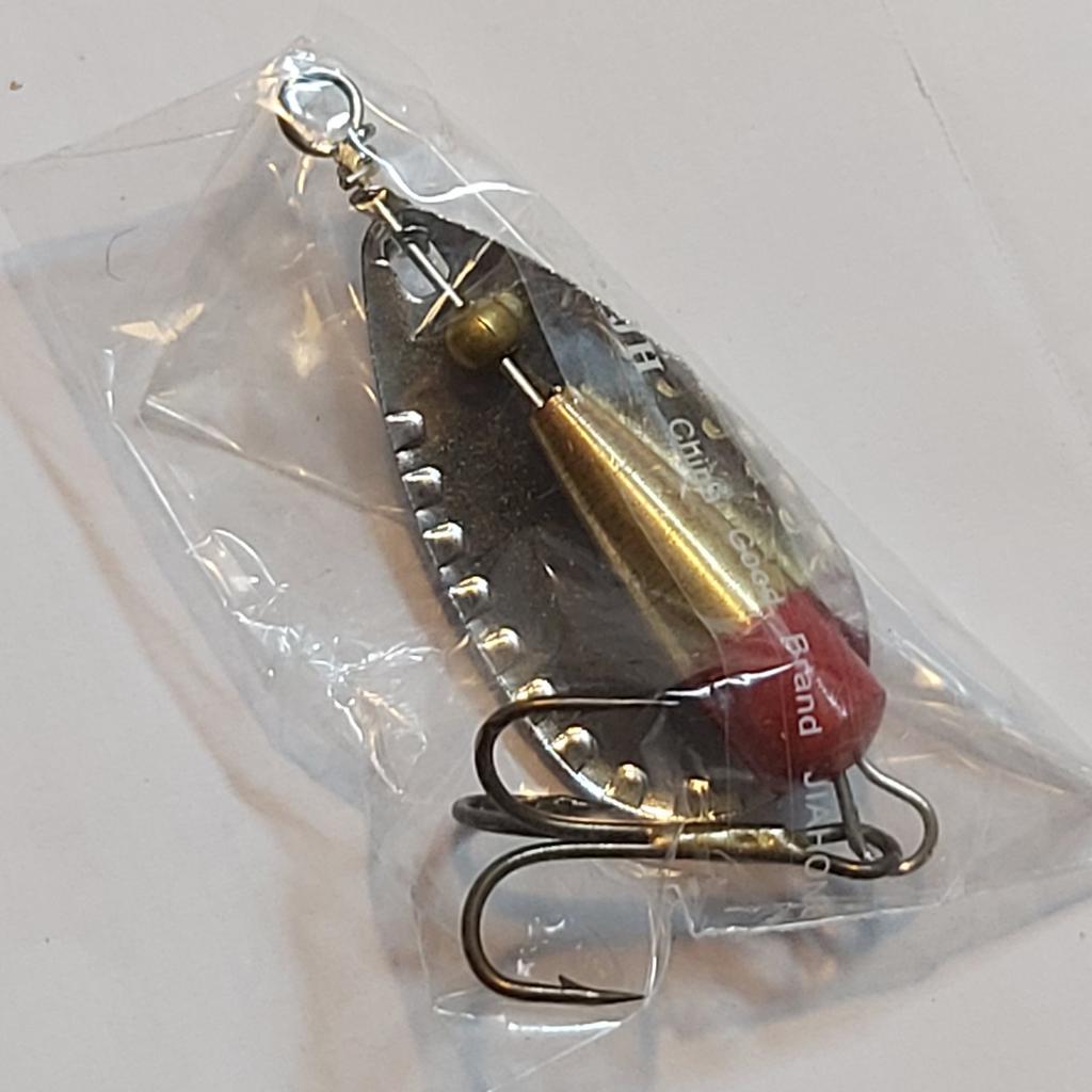 Wobbler plug lepelblinker vishaak voor roofvissen 3 cm., Ophalen of Verzenden