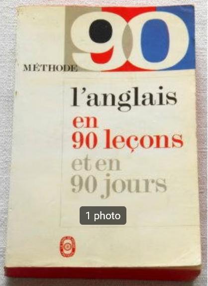 "L'anglais en 90 leçons et en 90 jours" (1968), Enlèvement ou Envoi, Utilisé, Non-fiction, Berman, Jean-Pierre
