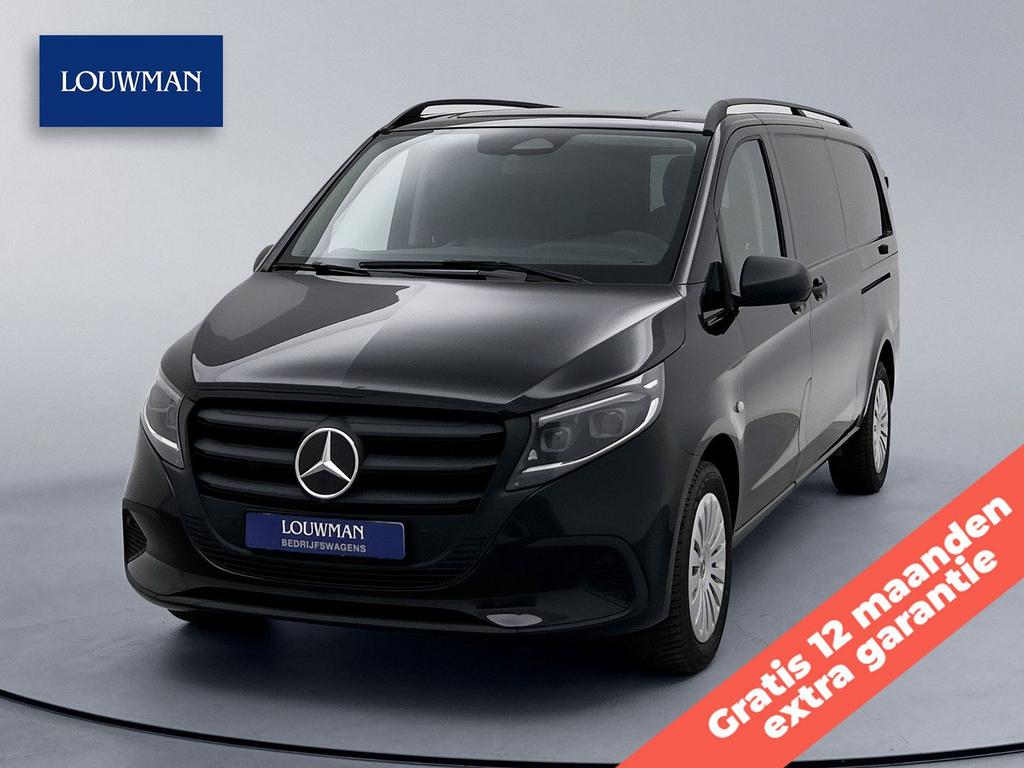 Mercedes-Benz Vito 119 CDI L3 Pro Gratis 12 Maanden Extra Ga, Auto's, Bestelwagens en Lichte vracht, Automaat, Zwart, Mercedes-Benz