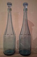 bouteilles/carafes bleues vintage - 0,75L, Enlèvement ou Envoi, Nvt, Nvt, Nvt