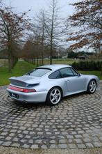 1995 Porsche 993 Turbo, Auto's, Porsche, Airbags, Zwart, Leder, Bedrijf