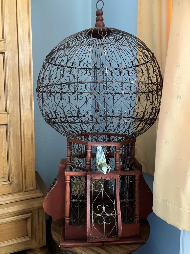 Cage à oiseaux, Animaux & Accessoires, Enlèvement, Bois, Cage à oiseaux