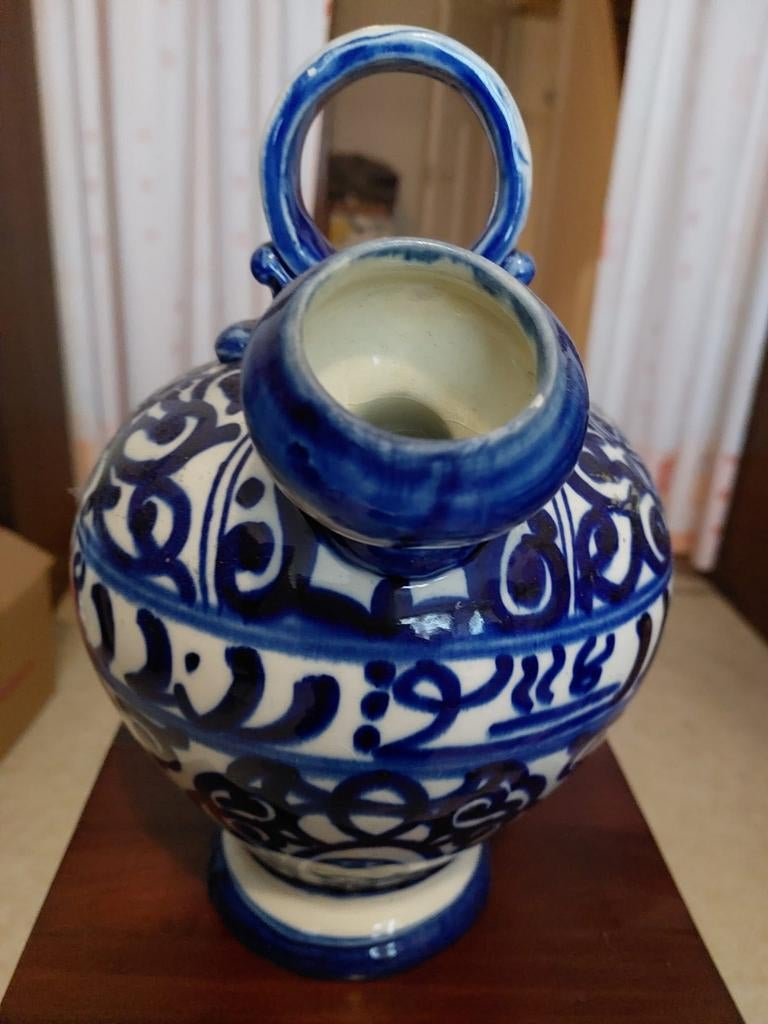 Blauwe kruik, Ophalen