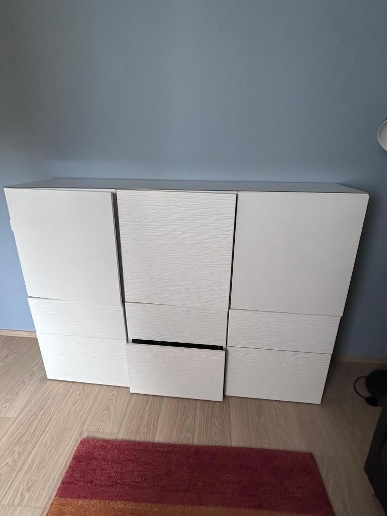 Meuble blanc modulable – 3 modules, très spacieux, Maison & Meubles, Armoires | Autre, Enlèvement, Comme neuf