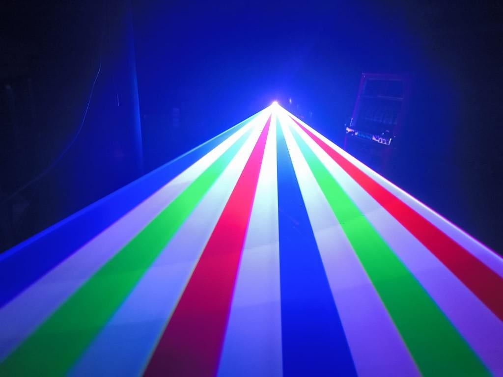 Nieuwe First Class 16W Fullcolor Laser 50kpps, Ilda, Dmx, An, Ophalen of Verzenden, Nieuw, Licht, Geluidgestuurd