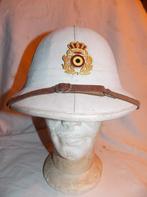 Casque tropical de sous-officier de la marine du Congo Belge, Enlèvement ou Envoi, Marine, Casque ou Béret
