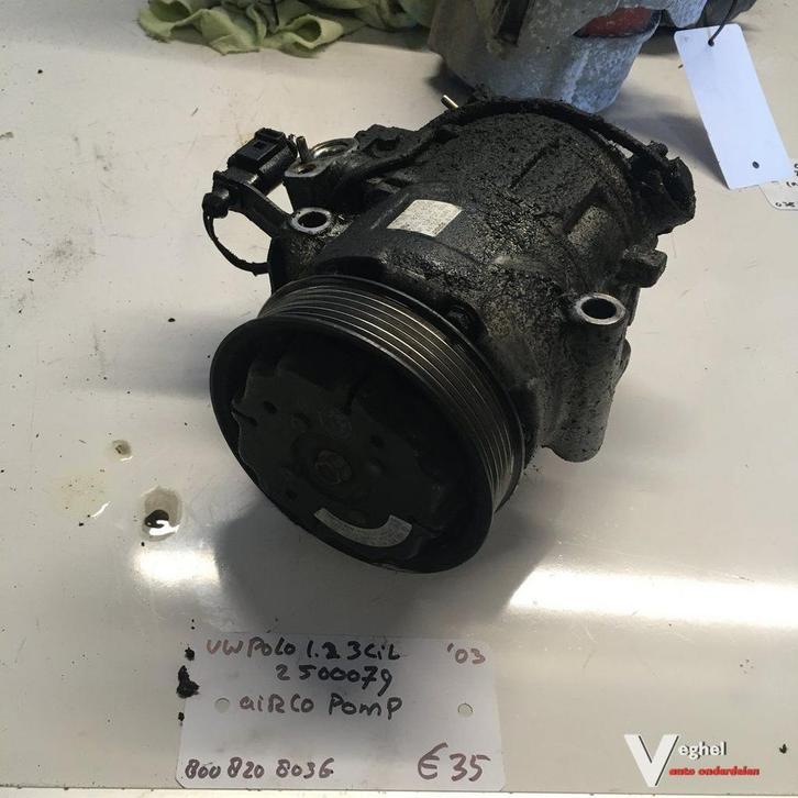 Vw Polo 1.2 B 3 cilinder 2003 Wagennr 2500079   Aircopomp  6, Autos : Pièces & Accessoires, Climatisation & Chauffage, Utilisé