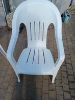 4 chaises de jardin Allibert haut dossiers, Jardin & Terrasse, Chaises de jardin, Enlèvement, Comme neuf, Synthétique, Empilable