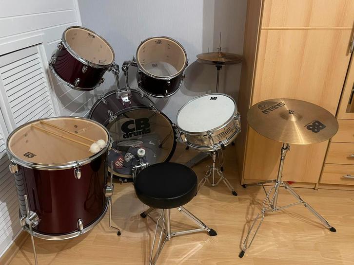 Batteries debutants, Musique & Instruments, Batteries & Percussions, Utilisé, Enlèvement