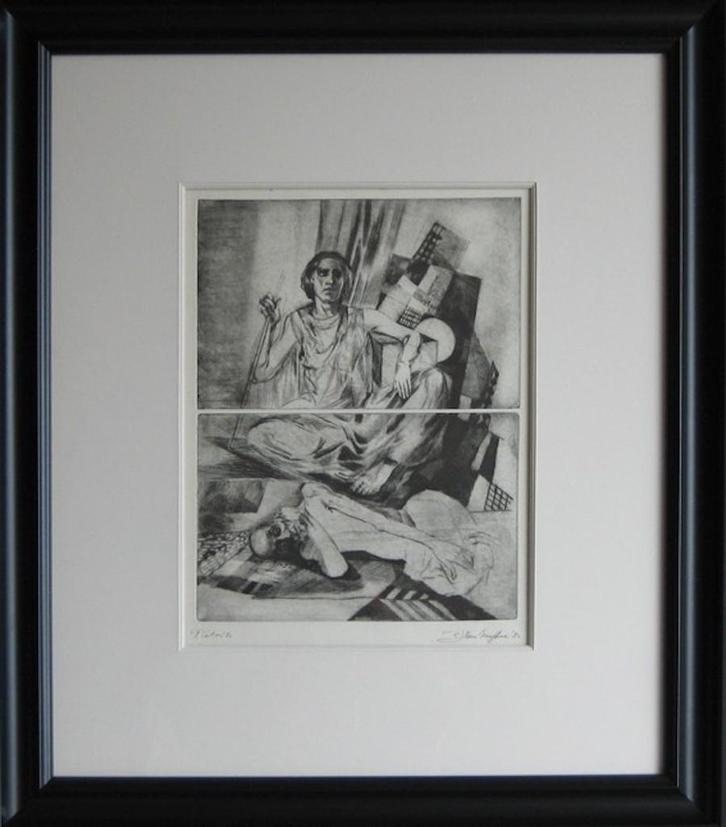 Ets van Carlos Van Nuffel, Antiquités & Art, Art | Eaux-fortes & Gravures, Enlèvement