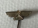Knoopgats pin KLM speld, Verzamelen, Ophalen of Verzenden, Luchtmacht, Lintje, Medaille of Wings
