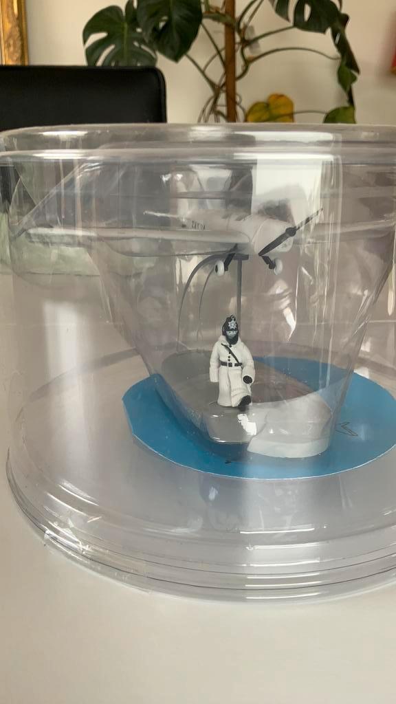 Tintin statue, Ophalen, Nieuw