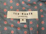 Exclusief kostuumhemd Ted Baker in nieuwstaat, Ophalen of Verzenden, Zo goed als nieuw, Blauw, Halswijdte 43/44 (XL)