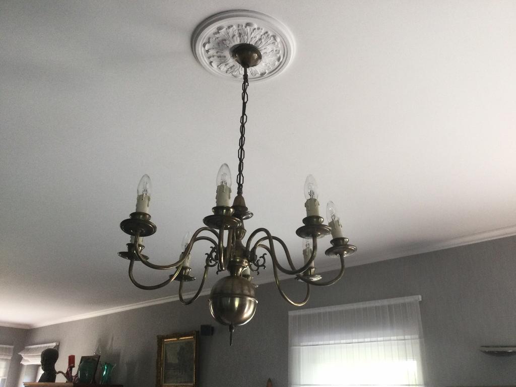 Kroonluchter, Huis en Inrichting, Lampen | Kroonluchters, Ophalen, Gebruikt, Antiek
