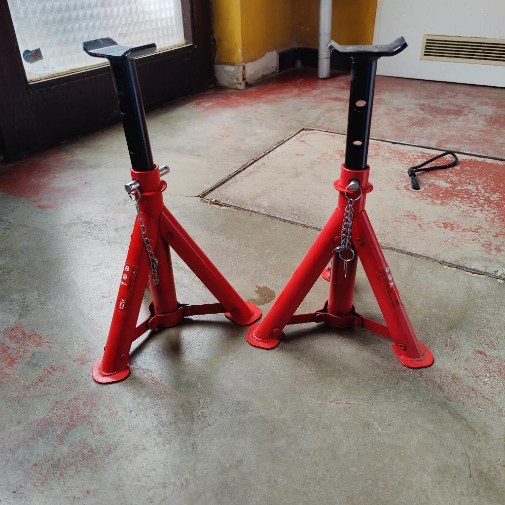 Auto assteun 2 stukken inklapbaar Hoboken, Ophalen