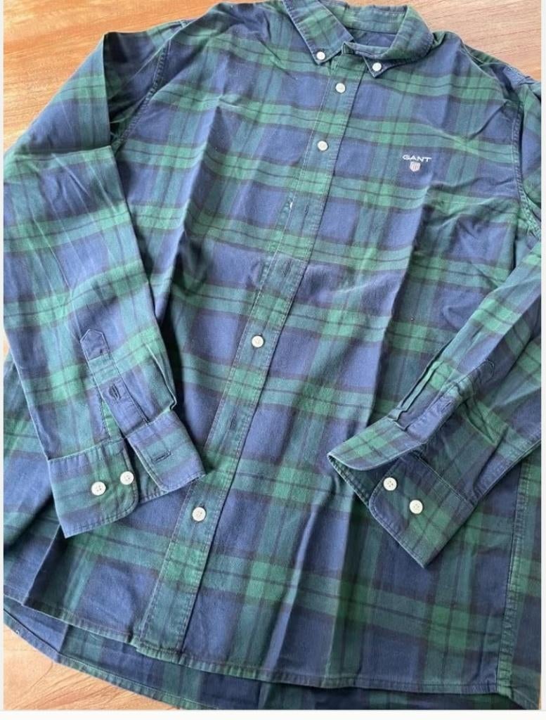 Hemd Gant maat 15 jaar, Kinderen en Baby's, Kinderkleding | Maat 170, Overhemd of Blouse, Ophalen of Verzenden, Zo goed als nieuw