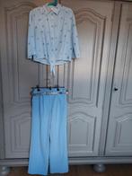 communieset broek + blouse + riem maat 152 nieuwstaat!, Ophalen, Meisje, Zo goed als nieuw, Setje