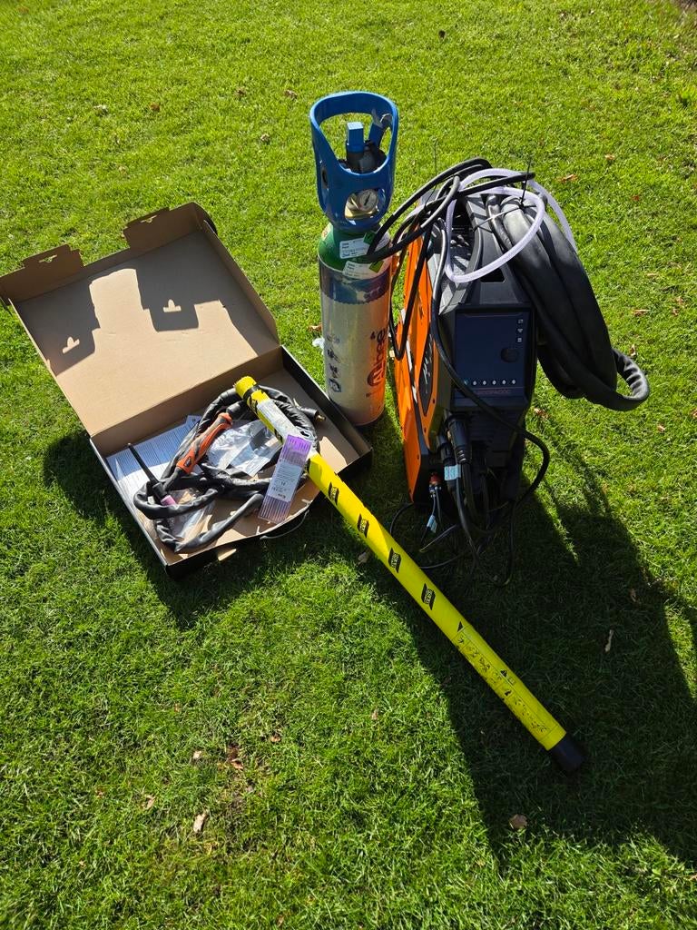 Jasic EVO Tig 200P AC/DC water cooled + extra's, Bricolage & Construction, Outillage | Soudeuses, Tig, Enlèvement