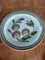 Grand plat faience de Gien, Enlèvement