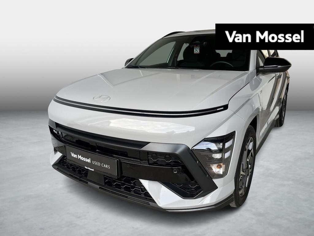 Hyundai Kona 1.6 GDi Hybrid Feel N Line 6-DCT, Auto's, Stof, Gebruikt, 2 kWh, 1600 cc