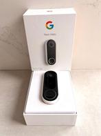 Google Nest Hello Videodeurbel A0077 Compleet + Doos 🔔, Ophalen of Verzenden, Compatibel met smartphone, Gebruikt, Bedraad