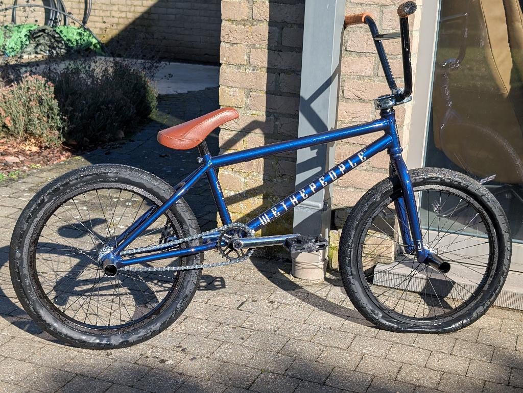 BMX WETHEPEOPLE Justice 2017 Blue, Fietsen en Brommers, Fietsen | Crossfietsen en BMX, Zo goed als nieuw, 20 tot 24 inch, Chroom